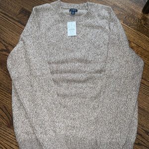 Jcrew wool blend crewneck sweater